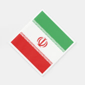 Vlag van Iran Servet (Hoek)