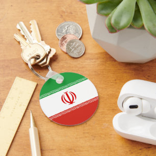 Vlag van Iran Sleutelhanger