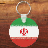 Vlag van Iran Sleutelhanger (Voorkant)