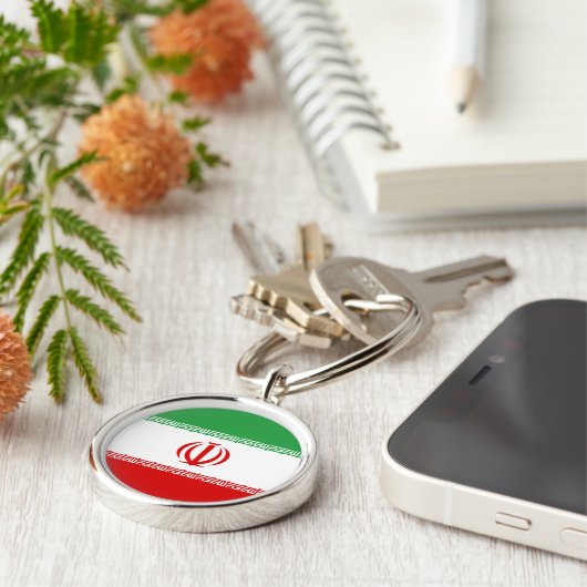 VLAG VAN IRAN SLEUTELHANGER (Zijkant)