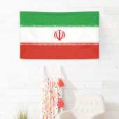Vlag van Iran Spandoek (Insitu)
