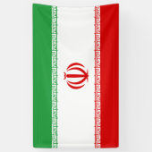 Vlag van Iran Spandoek (Verticaal)