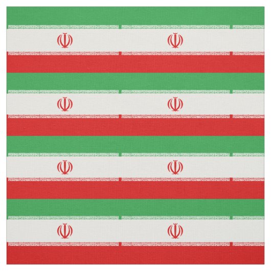 Vlag van Iran Stof (Swatch)
