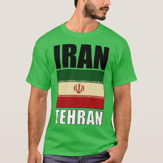 Vlag van Iran T-shirt