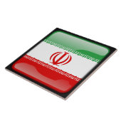 Vlag van Iran Tegeltje (Zijkant)