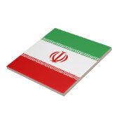 Vlag van Iran Tegeltje (Zijkant)