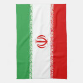 Vlag van Iran Theedoek (Verticaal)