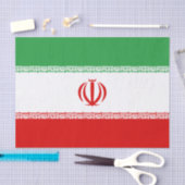 Vlag van Iran Tissuepapier (Craft)