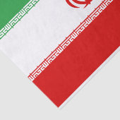 Vlag van Iran Tissuepapier (Detail)