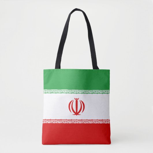 Vlag van Iran Tote Bag (Voorkant)