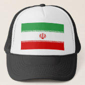 Vlag van Iran Trucker Pet (Voorkant)
