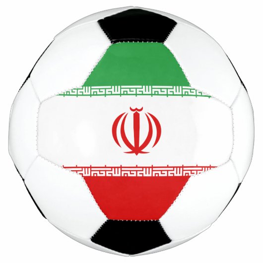 Vlag van Iran Voetbal (Voorkant)