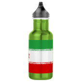 Vlag van Iran Waterfles (Rechts)