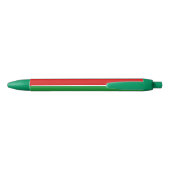 Vlag van Iran Zwarte Inkt Pen (Achterkant)