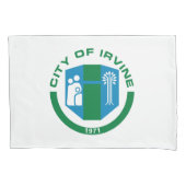Vlag van Irvine (Californië) Kussensloop (Voorkant-Links)