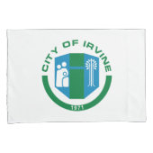 Vlag van Irvine (Californië) Kussensloop (Voorkant-Rechts)