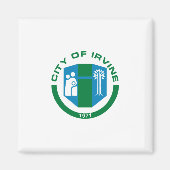 Vlag van Irvine (Californië) Magneet (Voorkant)