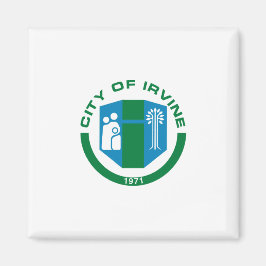 Vlag van Irvine (Californië) Magneet