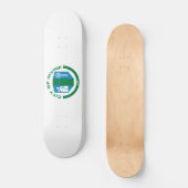 Vlag van Irvine (Californië) Persoonlijk Skateboard (Voorkant)