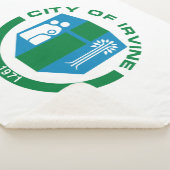 Vlag van Irvine (Californië) Sherpa Deken (3/4)