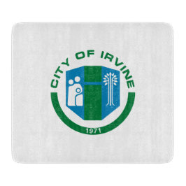 Vlag van Irvine (Californië) Snijplank