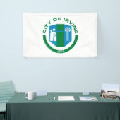 Vlag van Irvine (Californië) Spandoek (Beurs)