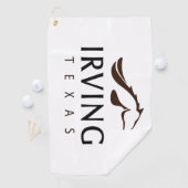 vlag van Irving (Texas) Golfhanddoek (Insitu)