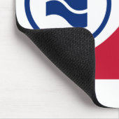 Vlag van Irving, Texas Muismat (Hoek)