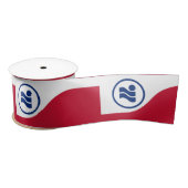 Vlag van Irving, Texas Satijnen Lint (Spoel)