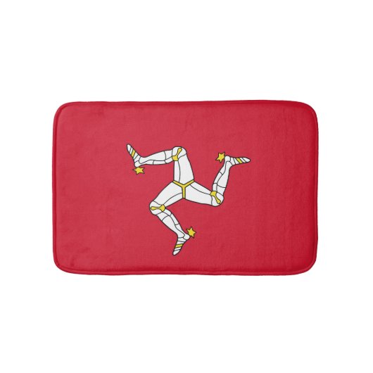 Vlag van Isle of Man Badmat (Voorkant)