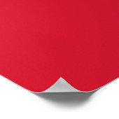 Vlag van Isle of Man Poster (Hoek)