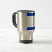 vlag van Israël - ד - ג - י - של ,zweeg - ,  Reisbeker (Voorkant links)