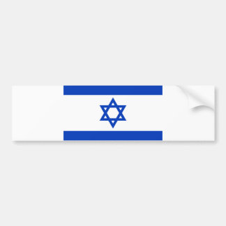 Vlag van Israël Bumpersticker