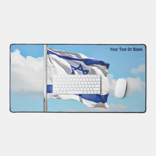 vlag van Israël Bureaumat (Keyboard & Muis)