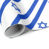 Vlag van Israël Cadeaupapier (Rol Hoek)