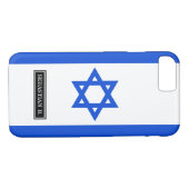 Vlag van Israël Case-Mate iPhone Case (Achterkant (Horizontaal))