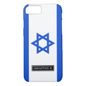 Vlag van Israël Case-Mate iPhone Case (Achterkant)