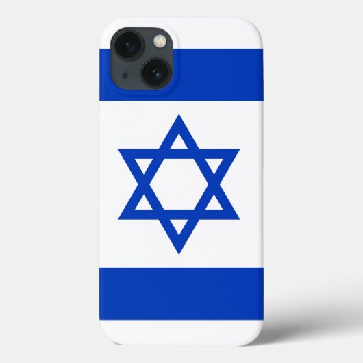 Vlag van Israël Case-Mate iPhone Case (Achterkant)