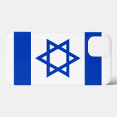 Vlag van Israël Case-Mate iPhone Case (Achterkant (horizontaal))