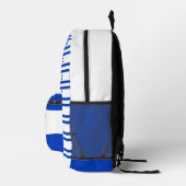 Vlag van Israël Davidster Bedrukte Rugzak (Rechts)