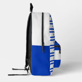 Vlag van Israël Davidster Bedrukte Rugzak (Links)