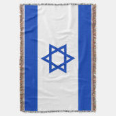 Vlag van Israël Deken (Voorkant Verticaal)