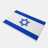 Vlag van Israël Deurmat (Schuin)
