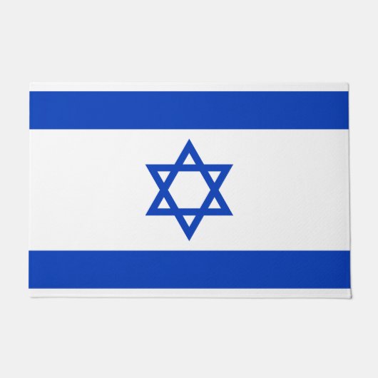 Vlag van Israël Deurmat (Voorkant)