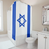 Vlag van Israël Douchegordijn (In situ)