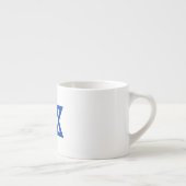 Vlag van Israël Espresso Kop (Rechts)