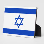 Vlag van Israël Fotoplaat (Zijkant)