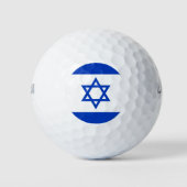 Vlag van Israël Golfballen (Voorkant)