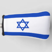 Vlag van Israël Golfheadcover (Voorkant)