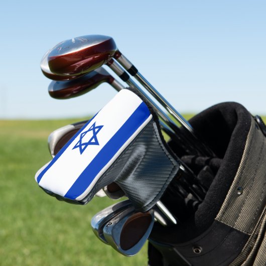 Vlag van Israël Golfheadcover (Insitu)